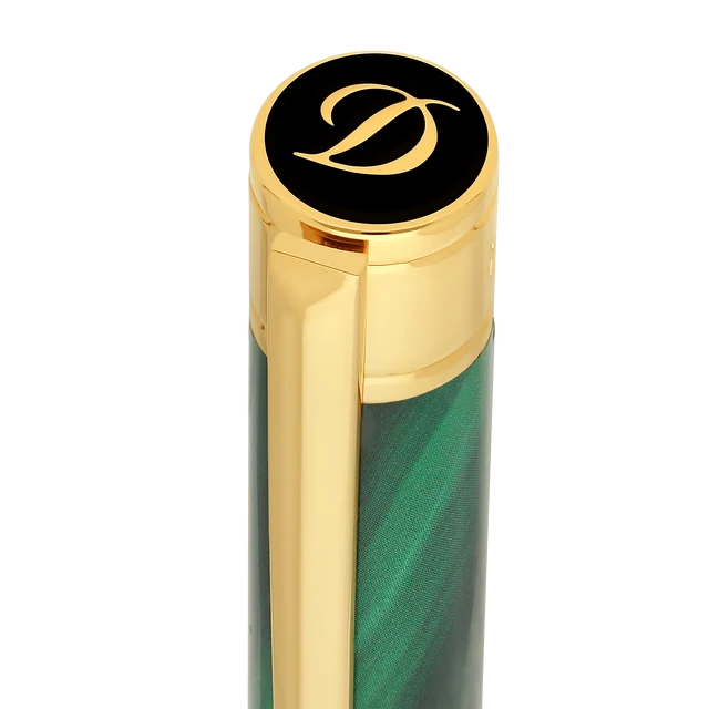 initial Ballpoint pen Géode green