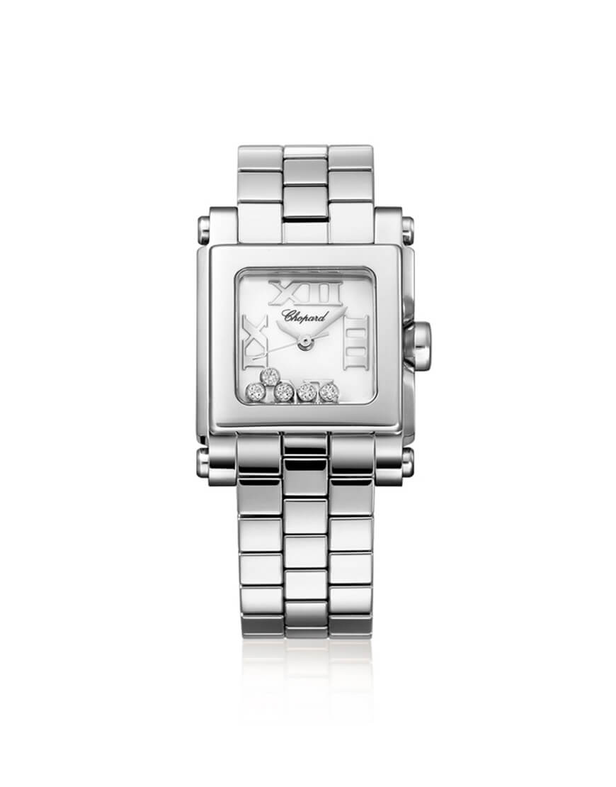 Chopard - HAPPY SPORT SQ SMALL 5BR STEEL