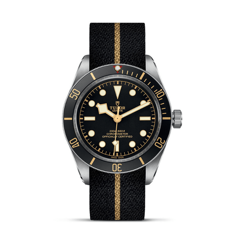 Black Bay Fifty Eight in fabric strap