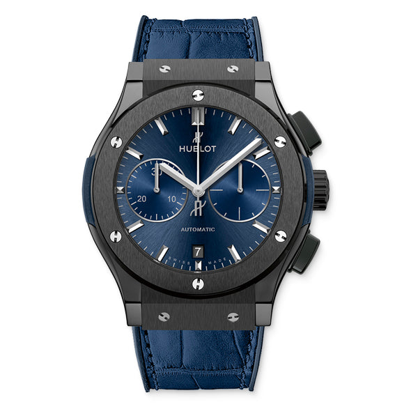 Hublot - CLASSIC FUSION 45 CHRONO BLUE/BLACK