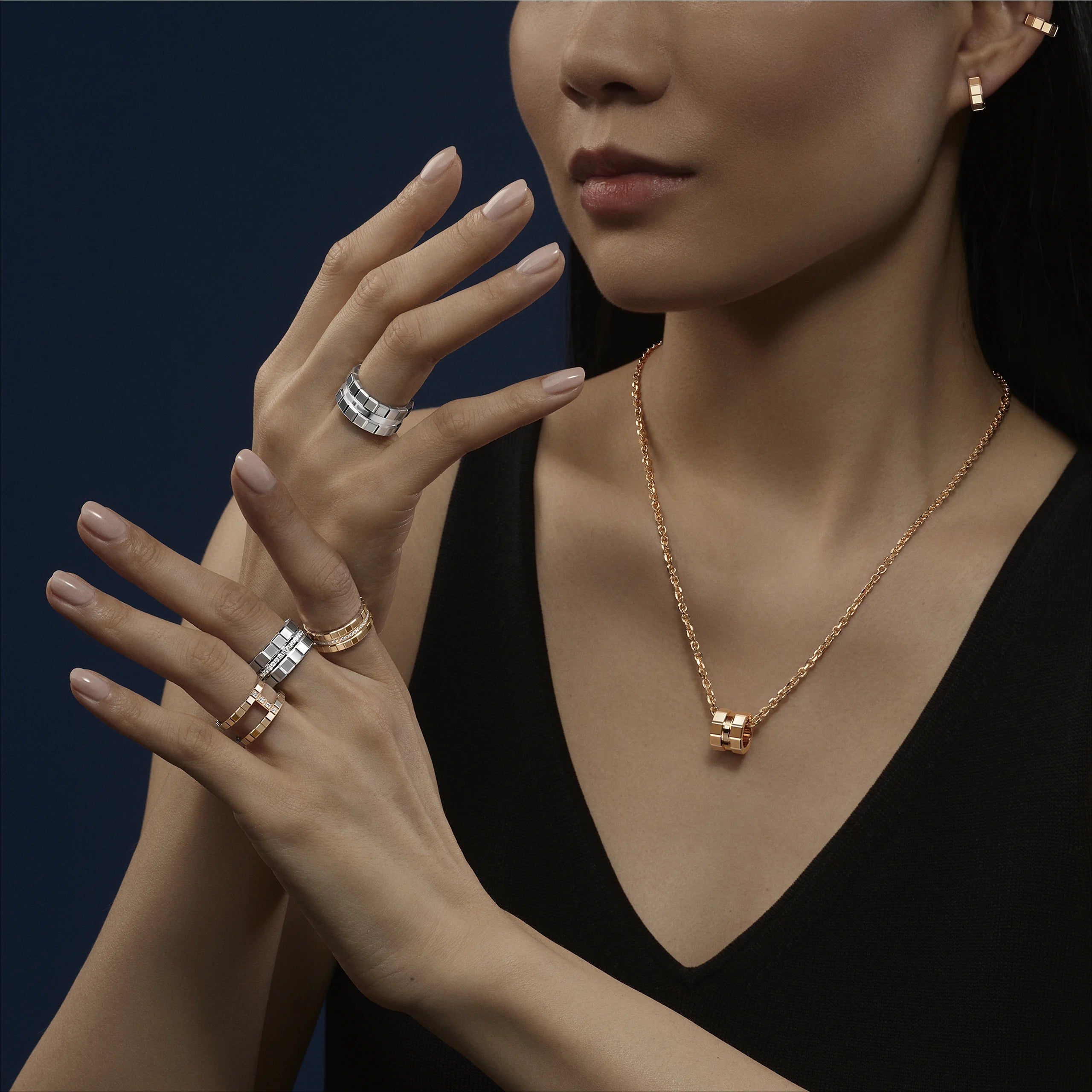 Ice Cube Pendant Ice Cube Medium Rg 797004-5001 AU750