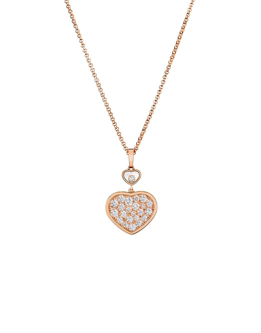 Chopard - HAPPY HEARTS PENDANT RG