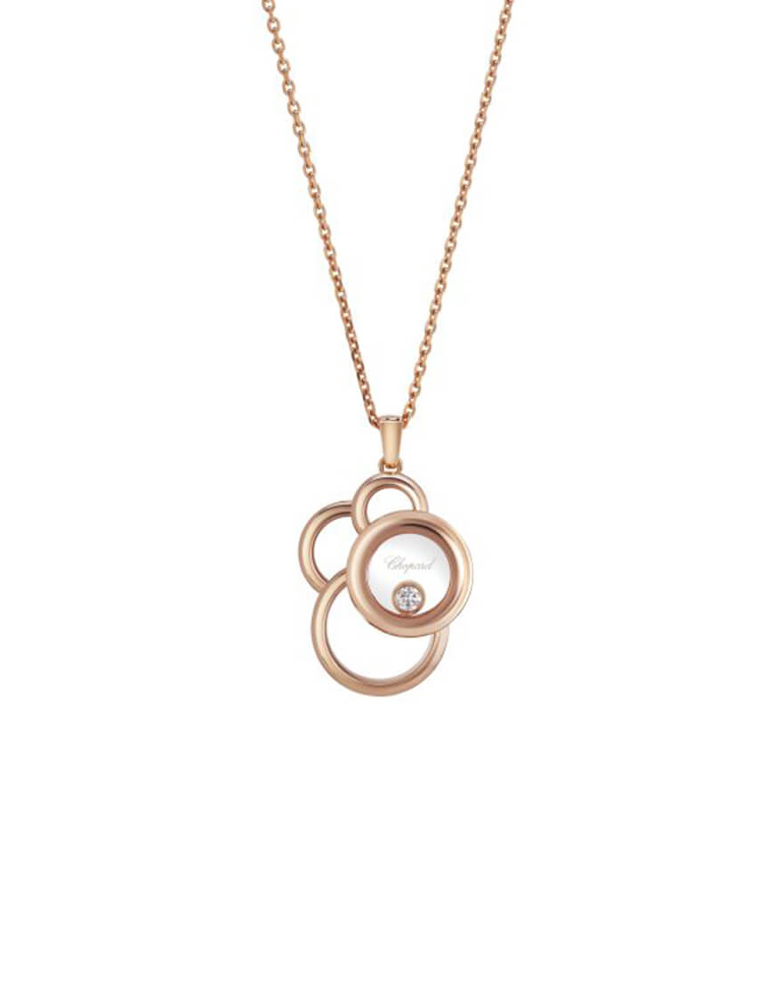 Chopard - PENDANT HAPPY DIAMONDS RG