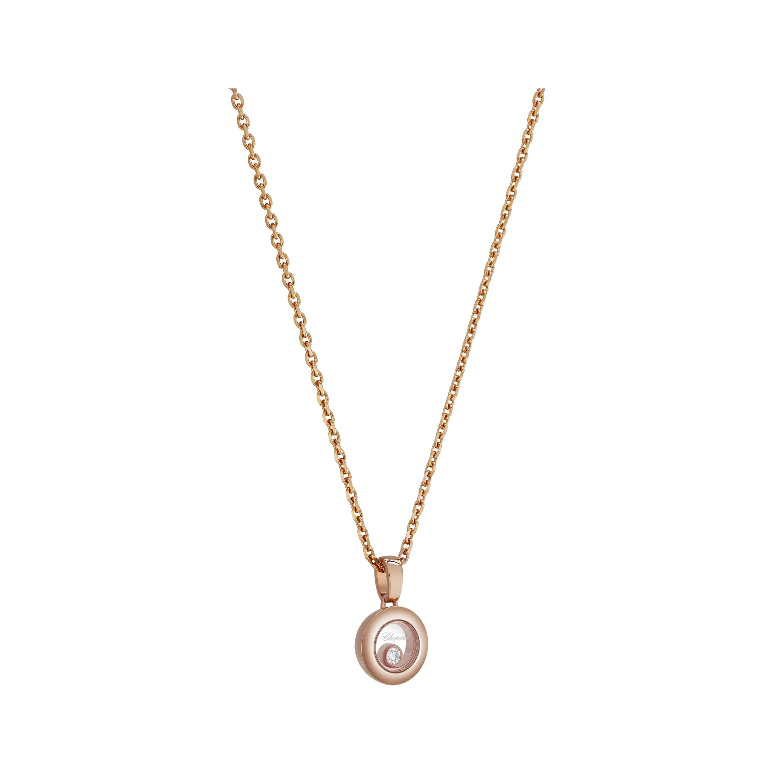 Happy Diamonds Pendant Rg No Chain 79A017-5002 AU750
