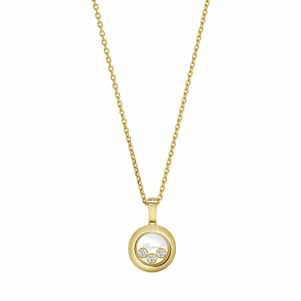 Chopard - PENDANT HAPPY DIAMONDS RG 3MOV DIAMONDS