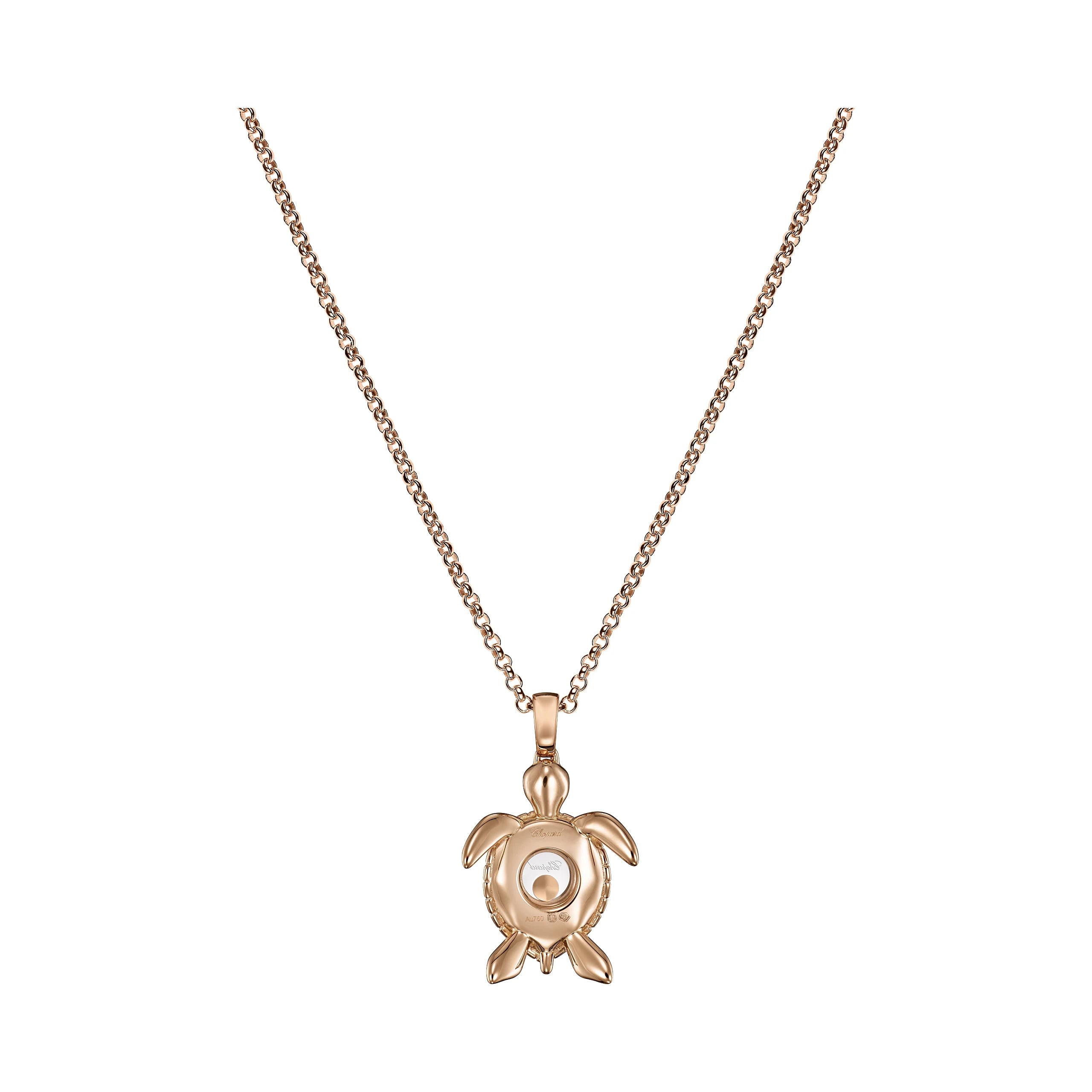 Happy Diamonds Pendant Turte Rg 79A187-5001 AU750