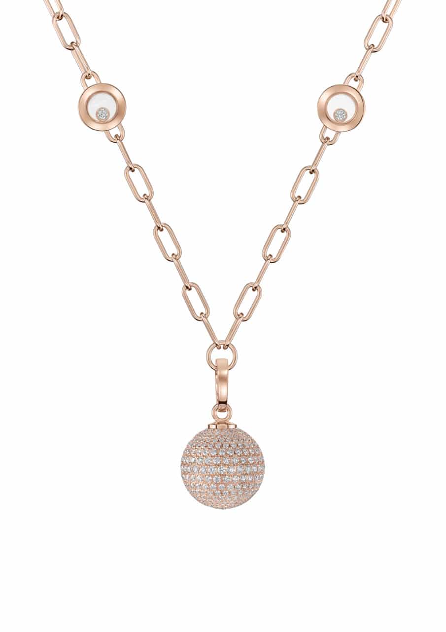 Happy Diamonds Planet Rg Pendant 79A619-5901 AU750