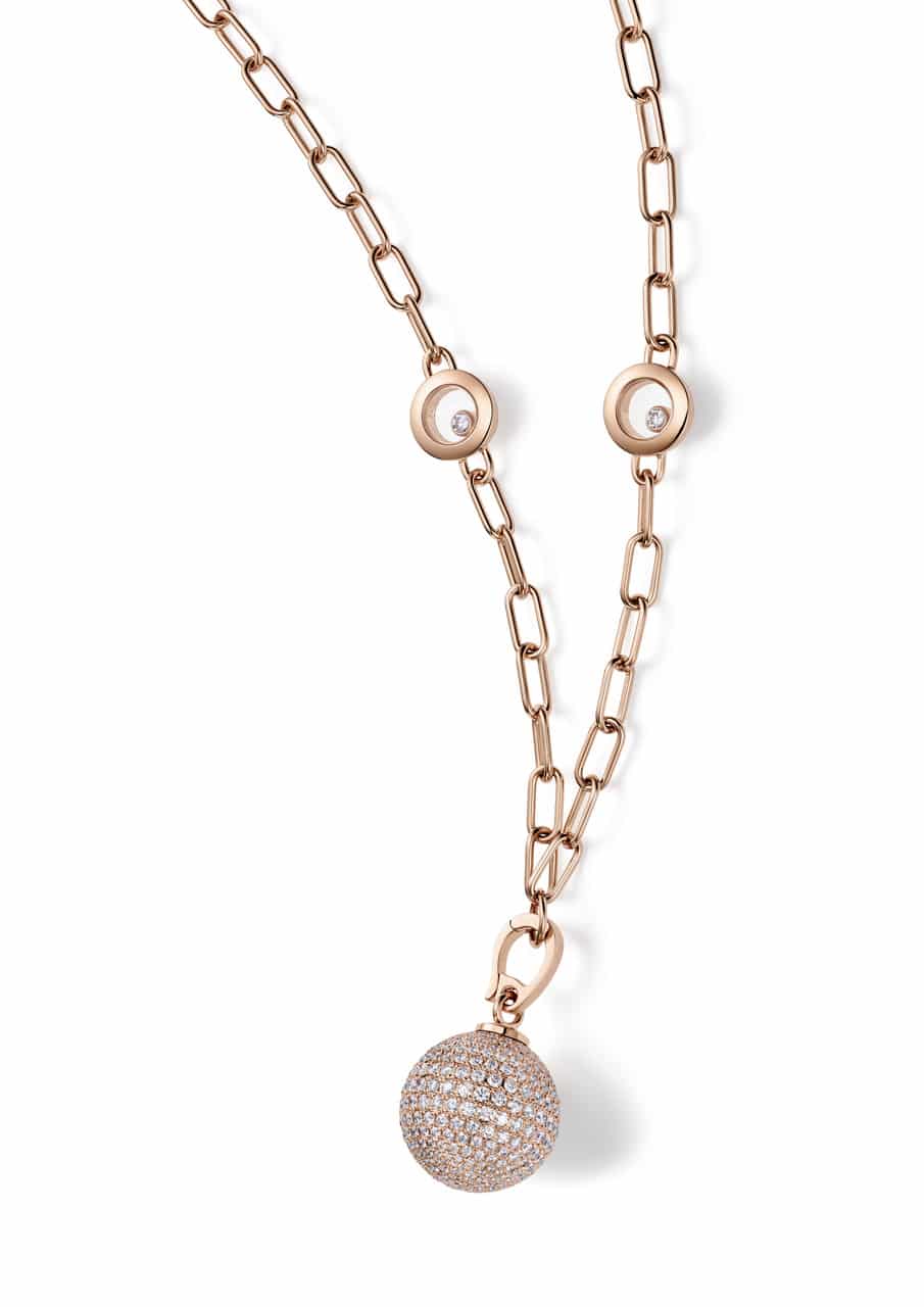 Happy Diamonds Planet Rg Pendant 79A619-5901 AU750