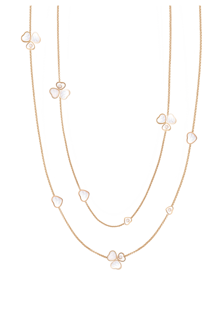 Neckalce Happy Hearts Rg 8MOV Diams Mop 81A083-5301