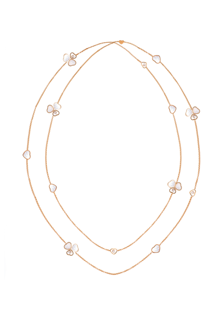 Neckalce Happy Hearts Rg 8MOV Diams Mop 81A083-5301