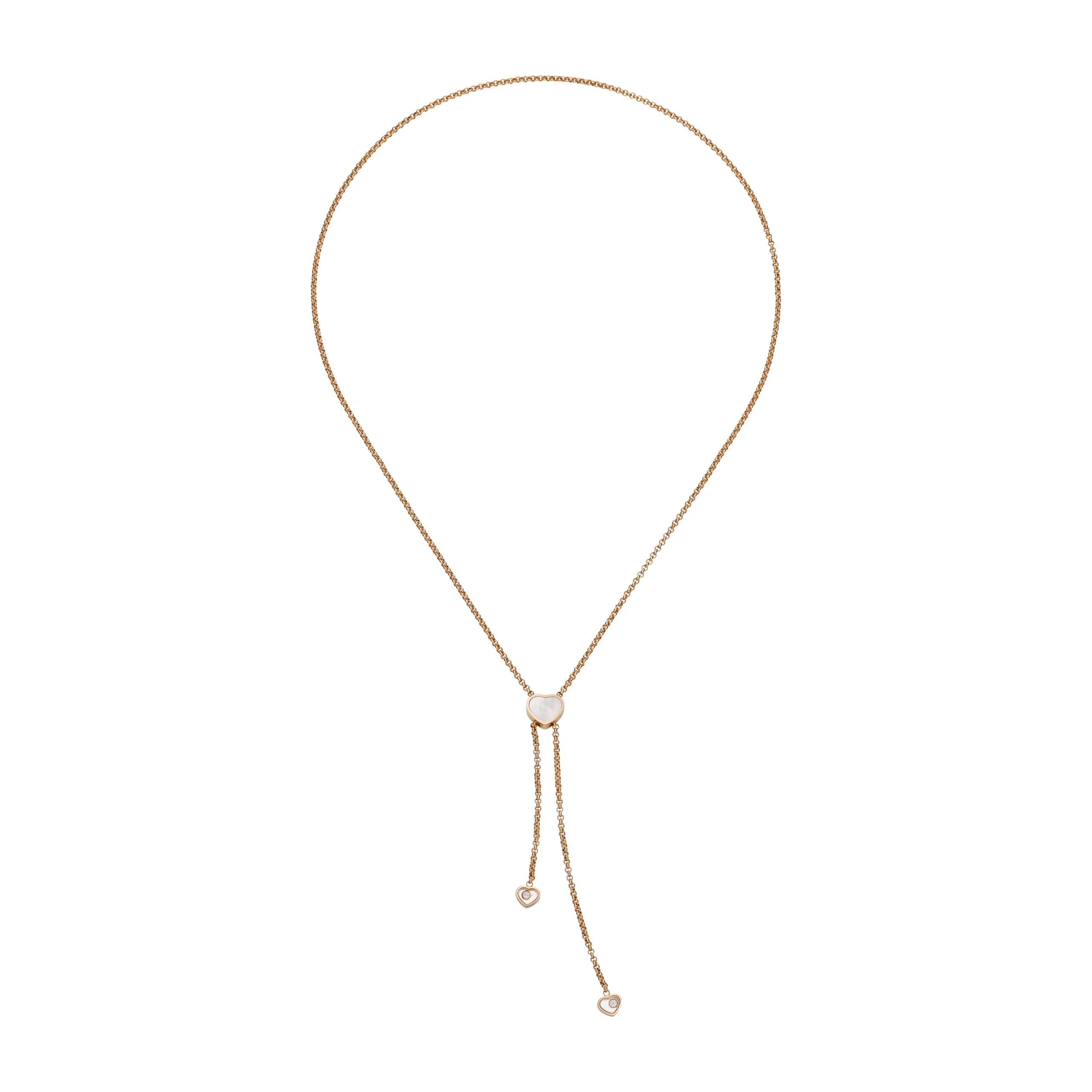 Happy Hearts Necklace Rg Mop 81A148-5301 AU750