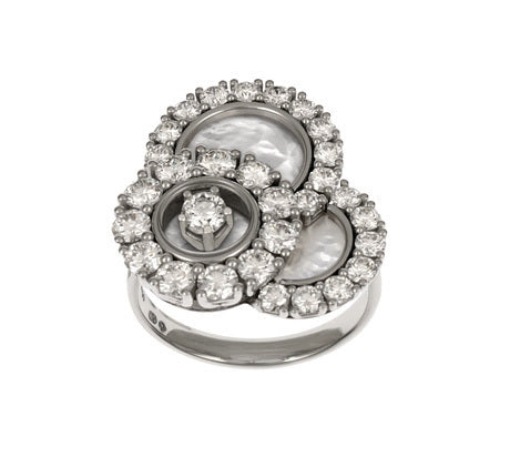 Happy Diamonds Ring White Gold 829882-1010