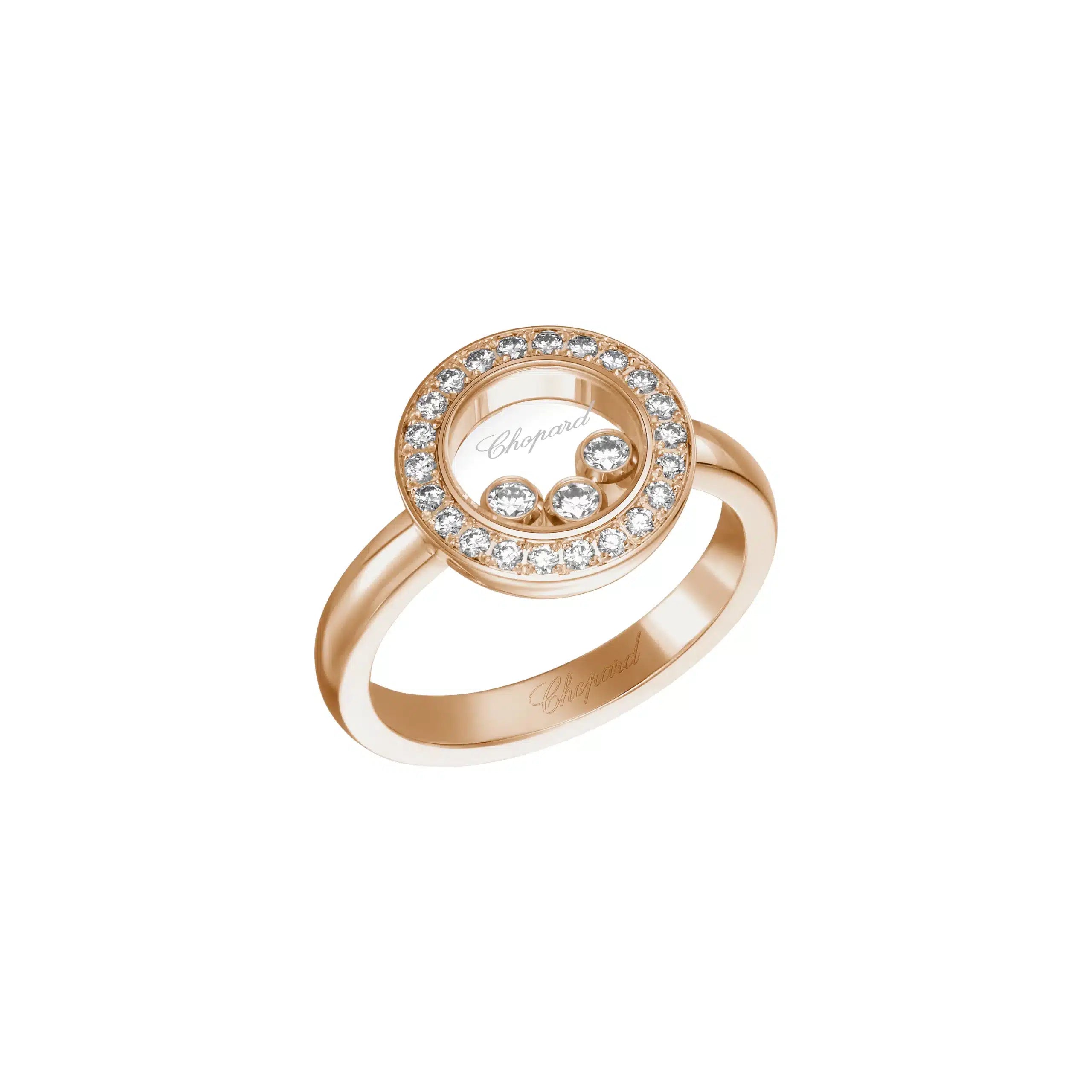 Happy Diamonds Ring Rg 57 82A018-5214 57 AU750