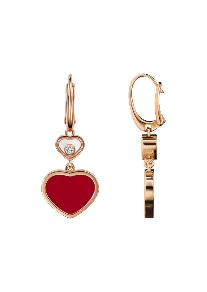 Happy Hearts Earrings Rose Gold 837482-5820