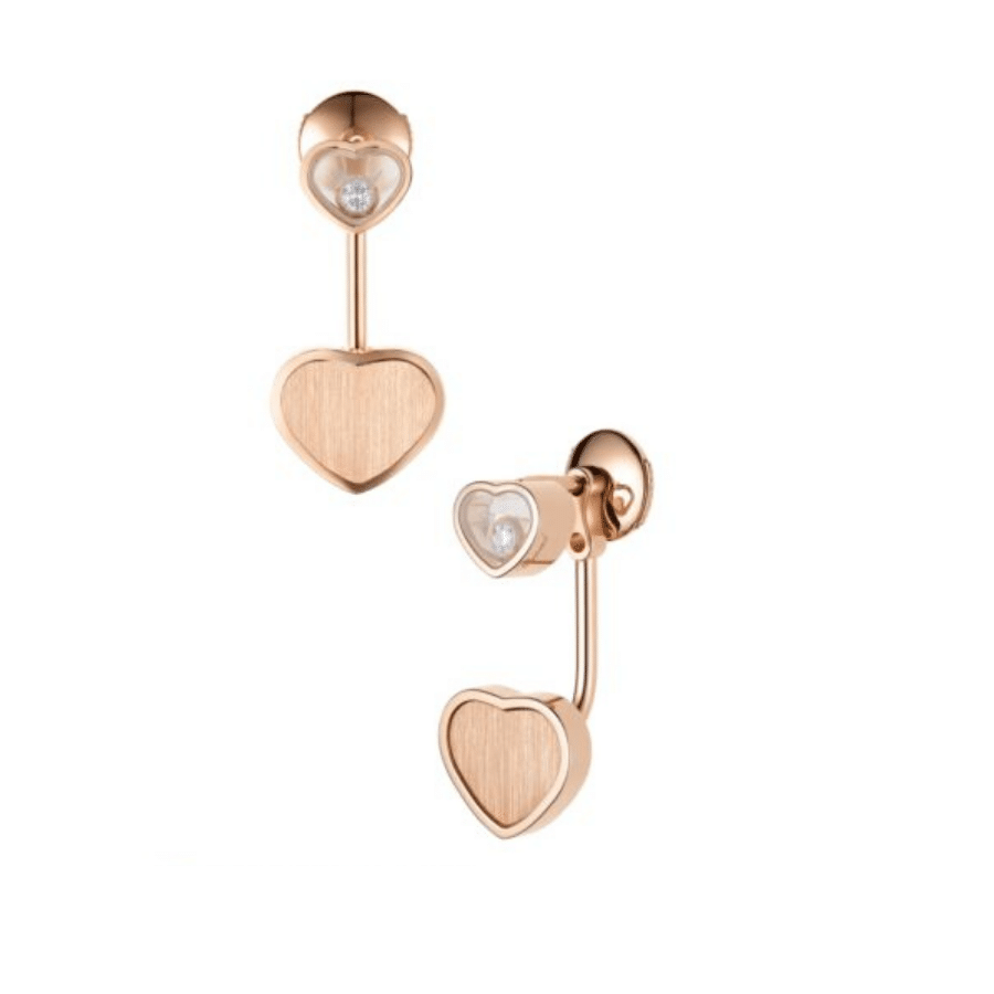 Chopard - EARRINGS HAPPY HEARTS JAMES BOND RG 2G