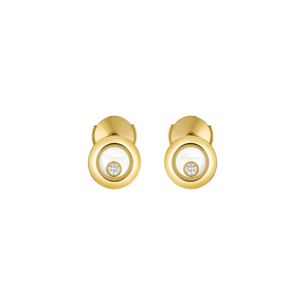 Happy Diamonds Earrings Yellow Gold 83A017-0001 AU750