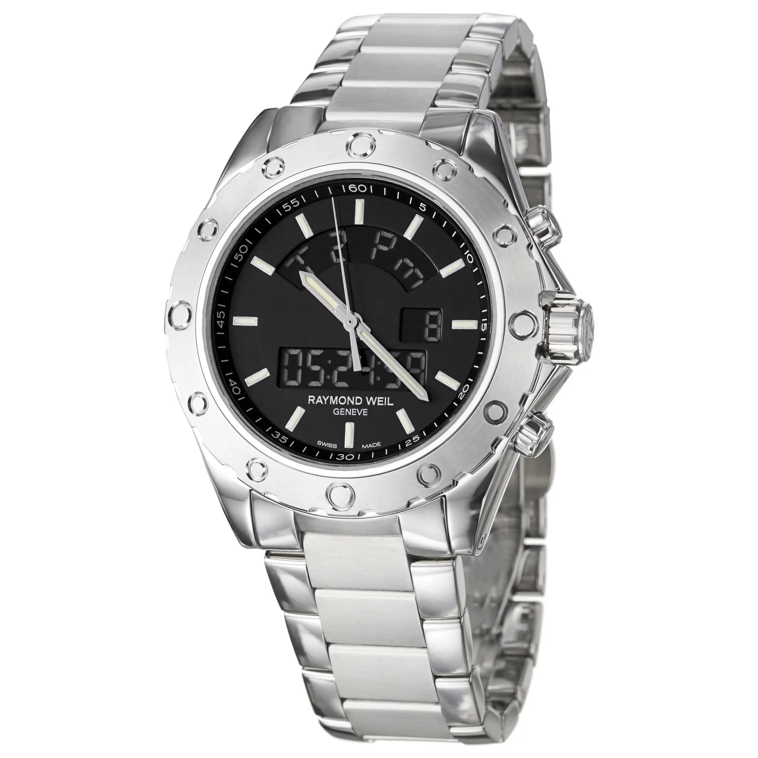 [PRE-OWNED] Sport Stainless Steel 8400-SR1-20001
