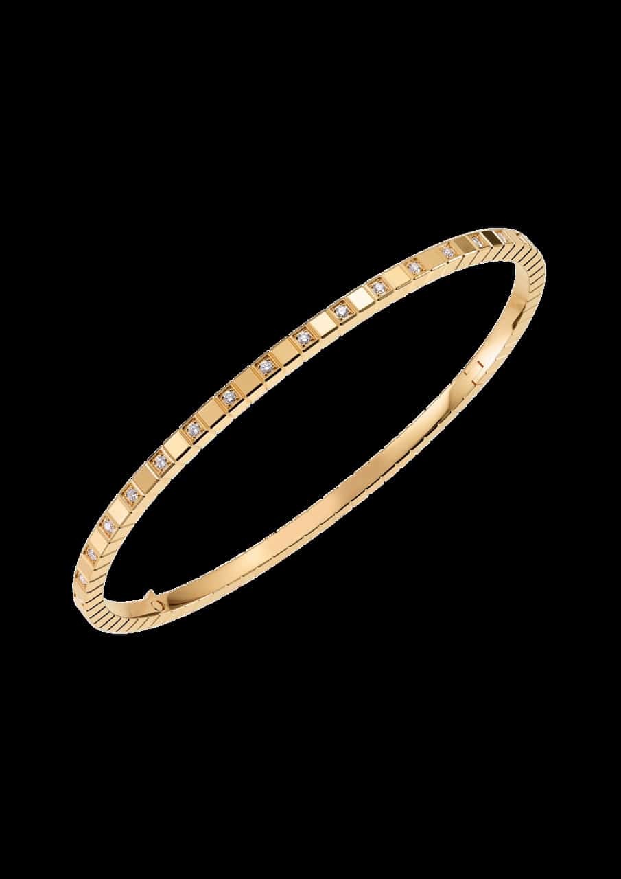 Ice Cube Bracelet Yg Diamonds Size 155 857702-0009 AU750