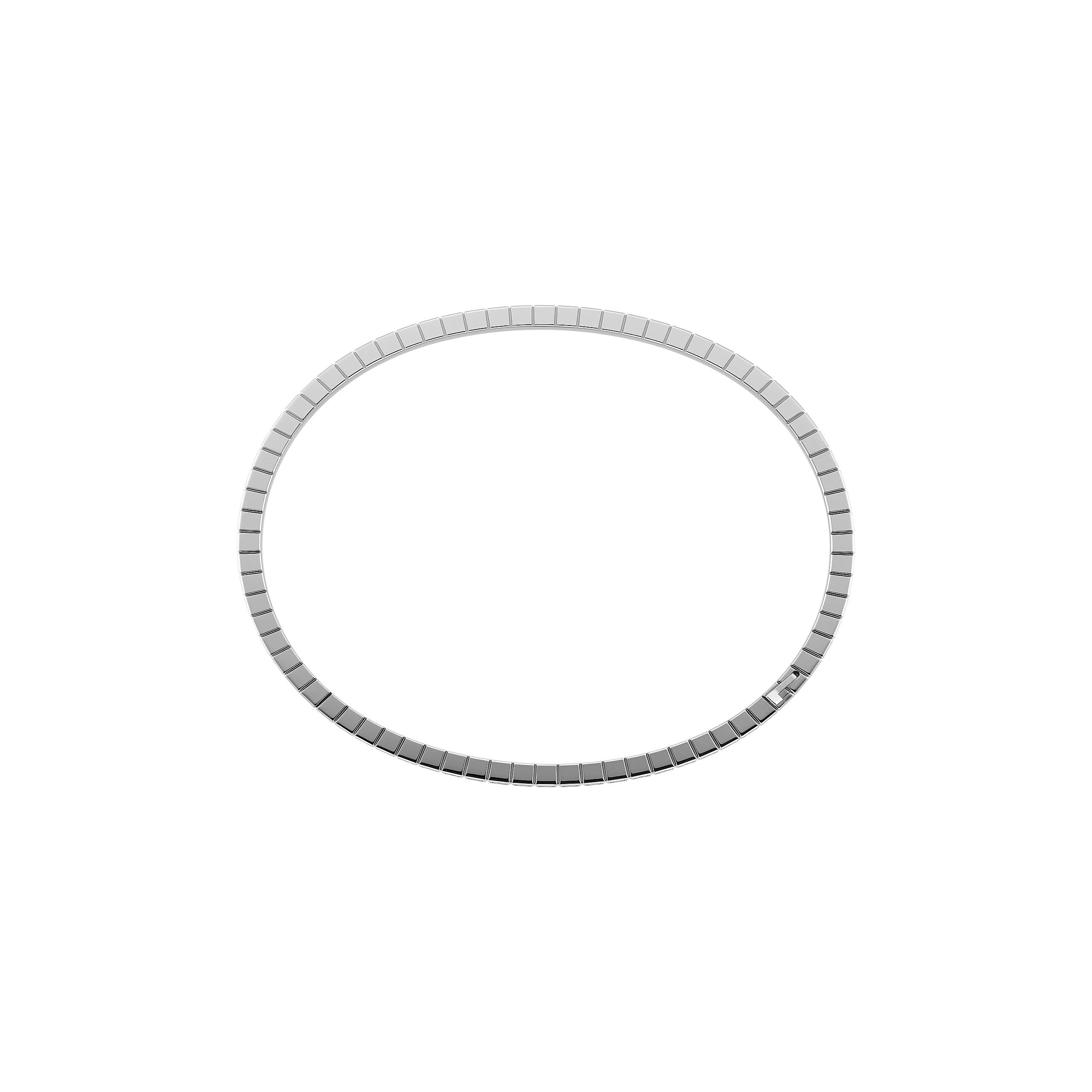 Ice Cube Bangle Wg Diamonds Size Small 857702-1012 S