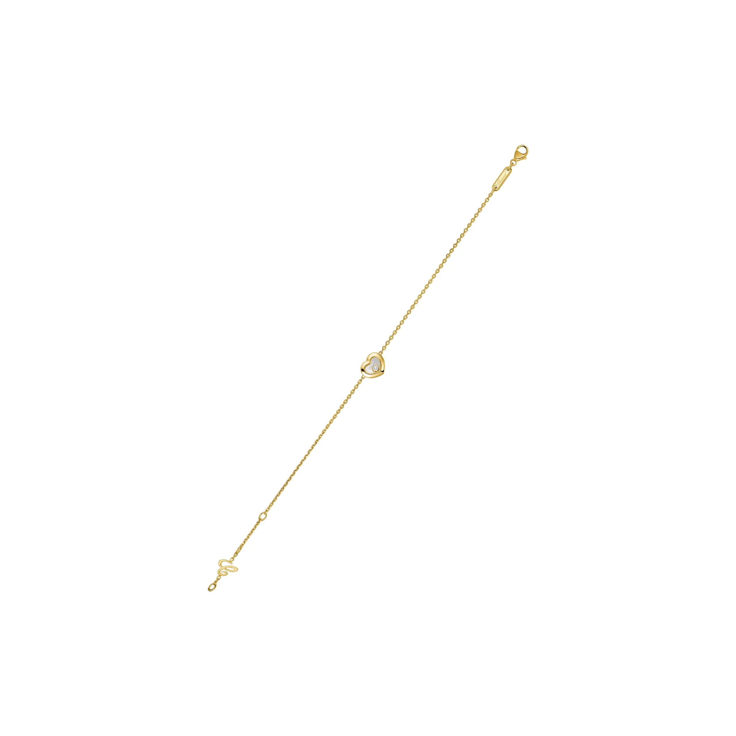 Happy Diamonds Yg Bracelet 85A054-0001 AU750
