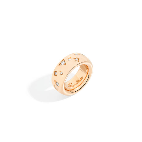 Pomellato - ICONICA RING LARGE RG DIAMS