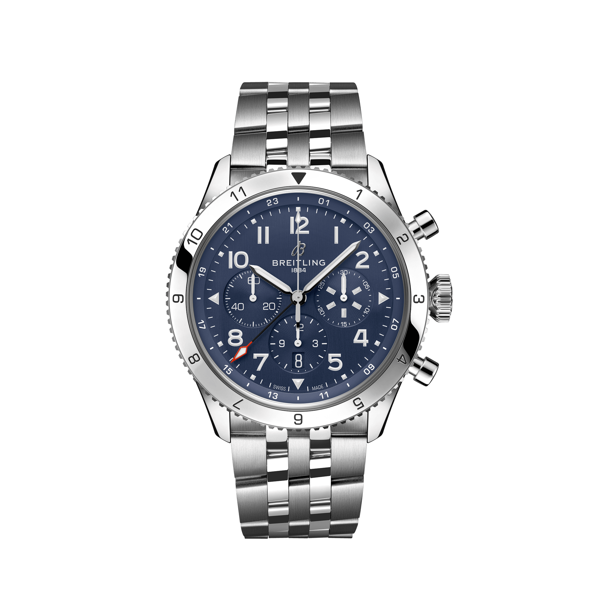 Super Avi B04 Chrono Gmt 46 St AB04451A1C1A1