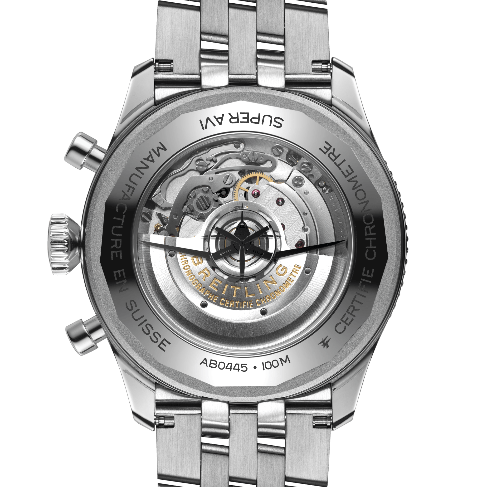 Super Avi B04 Chrono Gmt 46 St AB04451A1C1A1