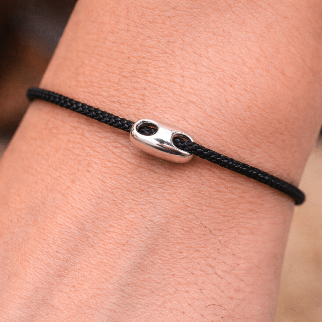 Cord Stopper In Silver Dfc/a