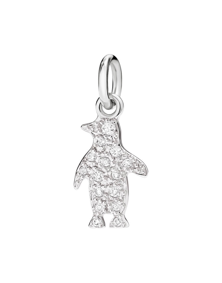 Dodo - WG CHARM DIAMOND PENGUIN