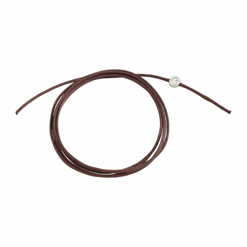 Brown Cord In Cotton Thin DC.MO1