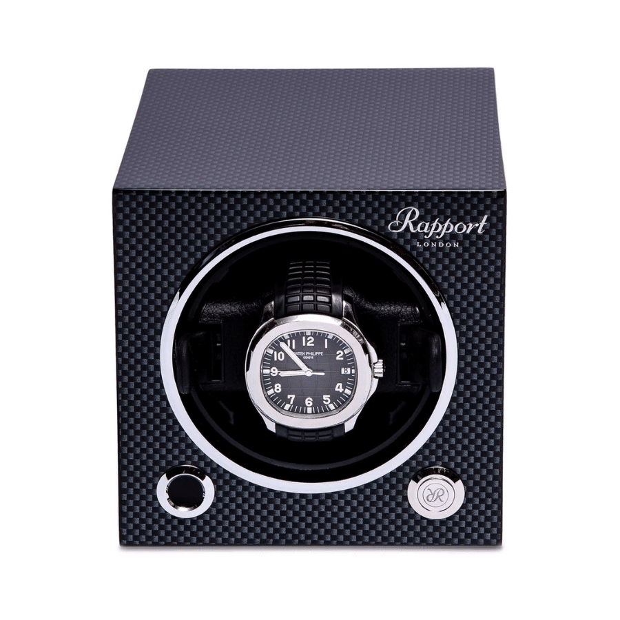 Evo Single Watch Winder Carbon Fibre EVO50