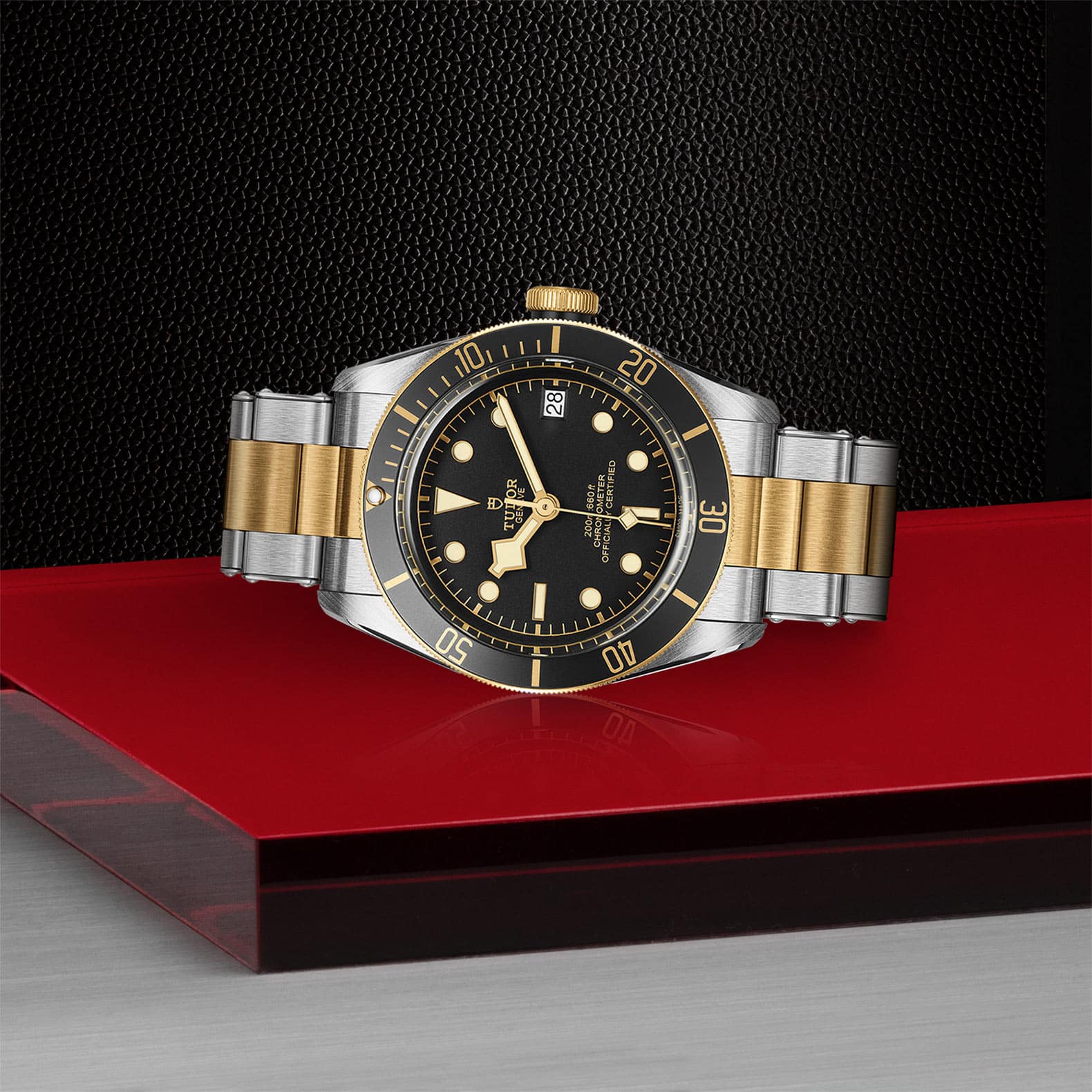 Heritage Black Bay Stainless Steel &amp; Yellow Gold M79733N-0008