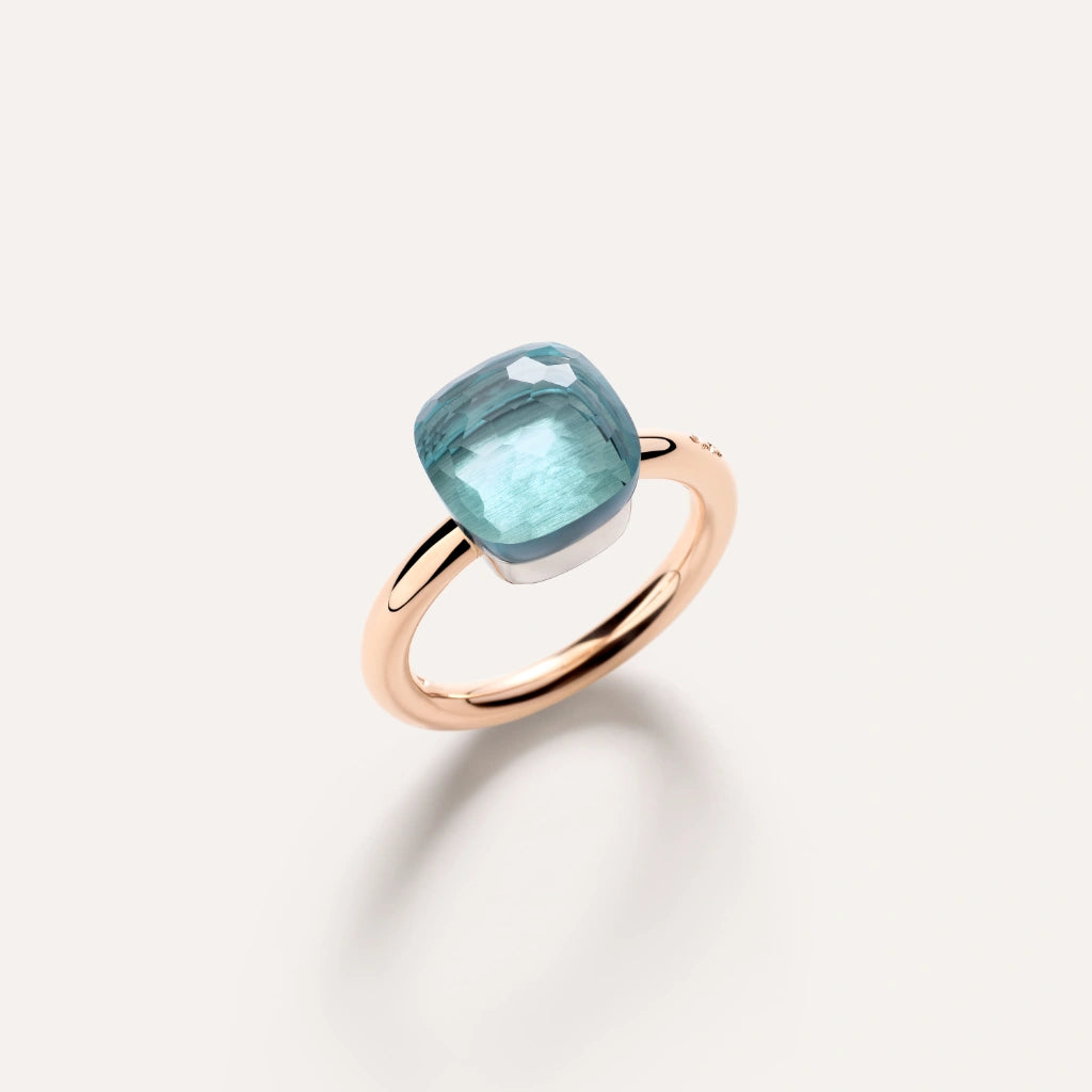 Nudo Ring Wg/rg Sky Blue TOPAZ-57 PAA1100O6000000OY 57