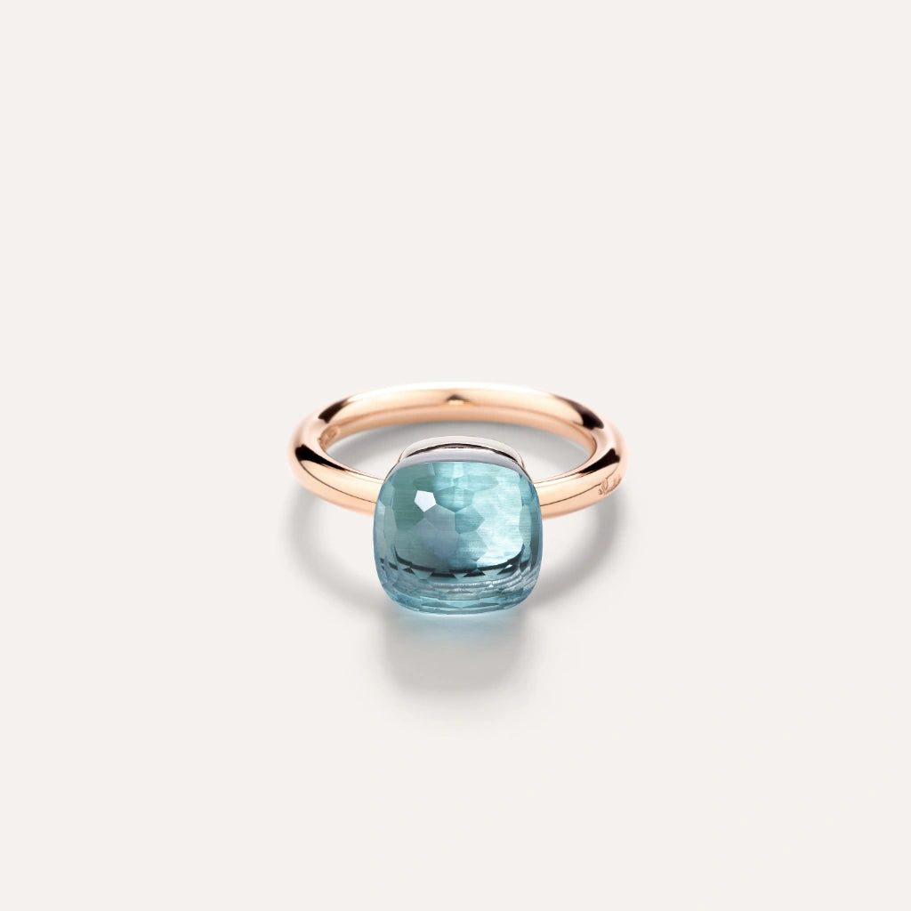 Nudo Ring Wg/rg Sky Blue TOPAZ-57 PAA1100O6000000OY 57