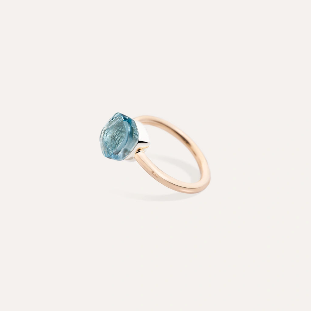 Nudo Ring Petit Rg/wg Sky Blue Topaz 55 PAB4030O6000000OY 55