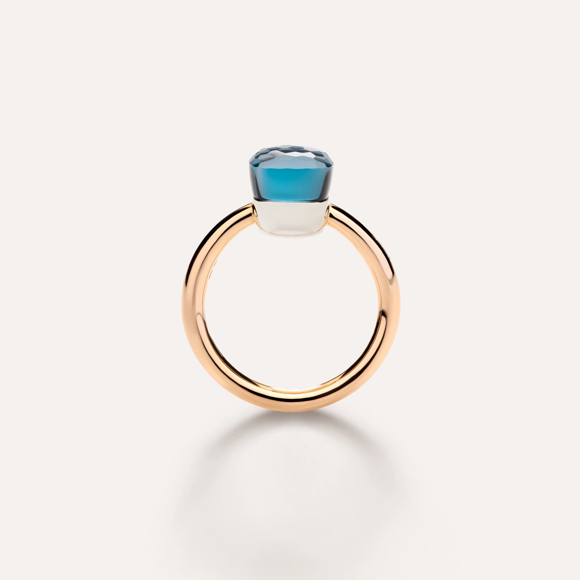 Ring Nudo Petit Wg/rg London Blue Top 54 PAB4030O6000000TL 54 AU75