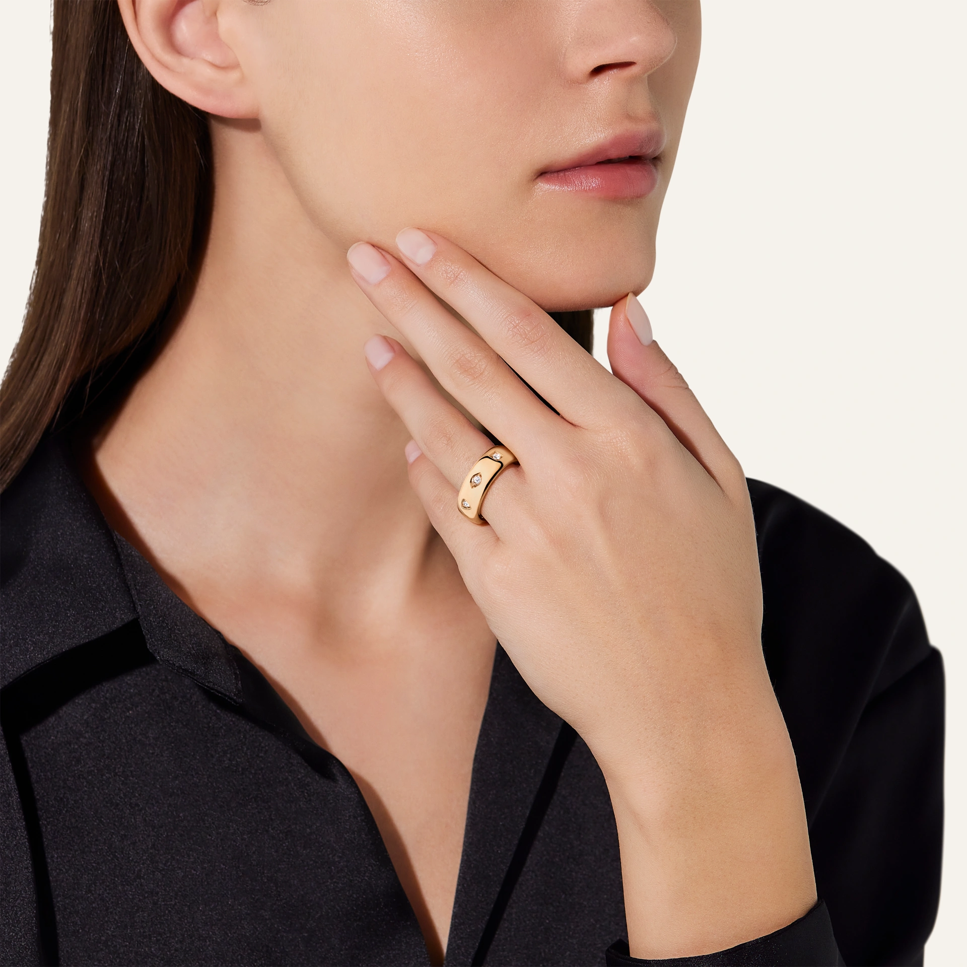 Iconica Ring Rg Fancy Wd S 54 PAC4006O7000DB000 S 54