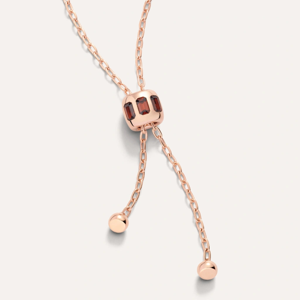 Iconica Necklace Rg Pyrope Gamet PCC3020O7000000GP AU750