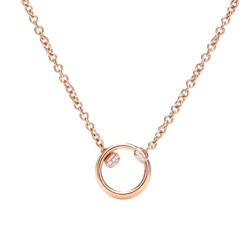 Pomellato Together Necklace  Rg Wd 44 PCC4012O7WHRDB000 44 AU75