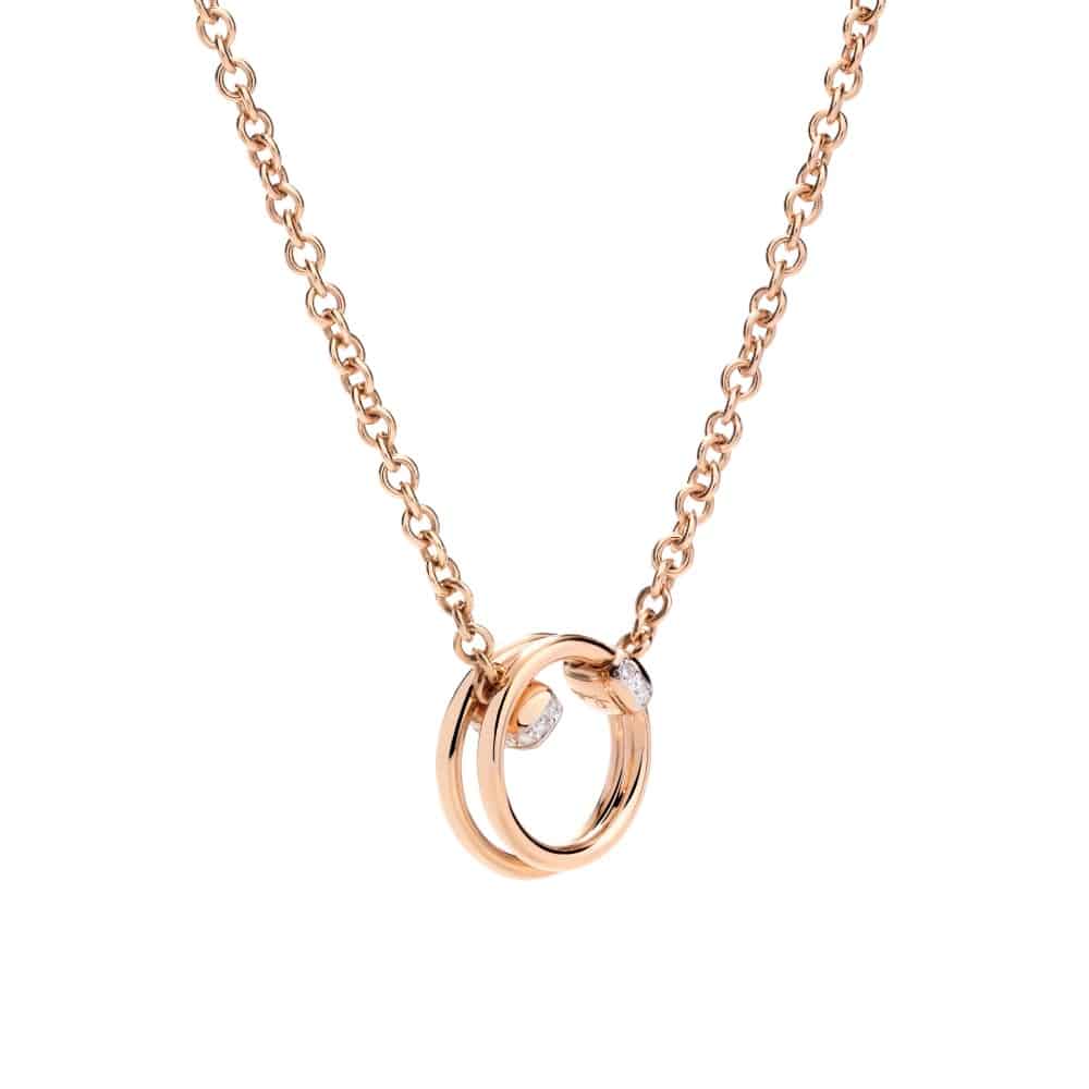 Pomellato Together Necklace  Rg Wd 44 PCC4012O7WHRDB000 44 AU75