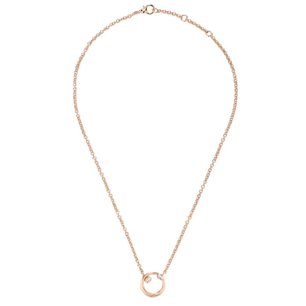 Pomellato Together Necklace  Rg Wd 44 PCC4012O7WHRDB000 44 AU75