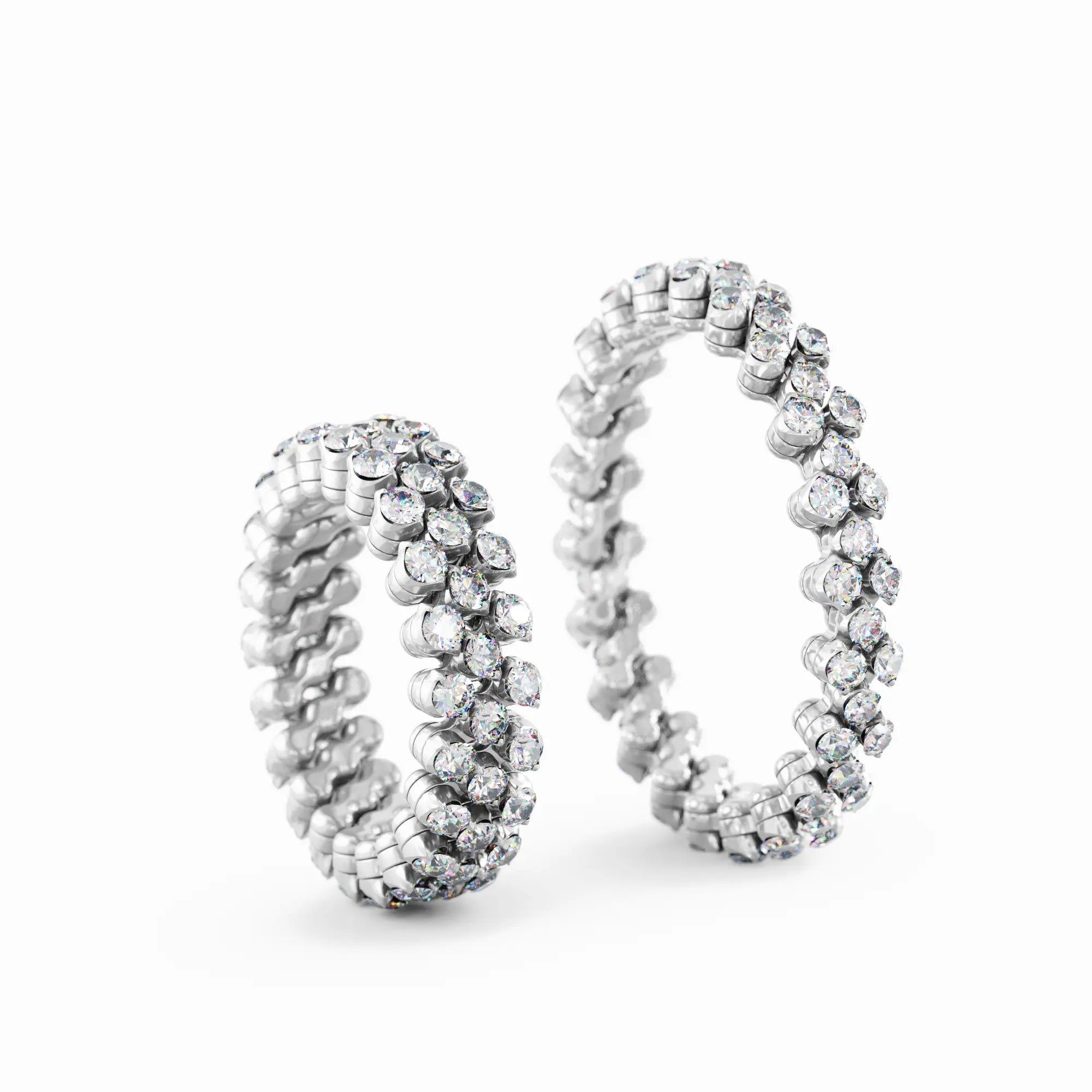 Brevetto Ring White Gold RMS-3F2 Wg Wd