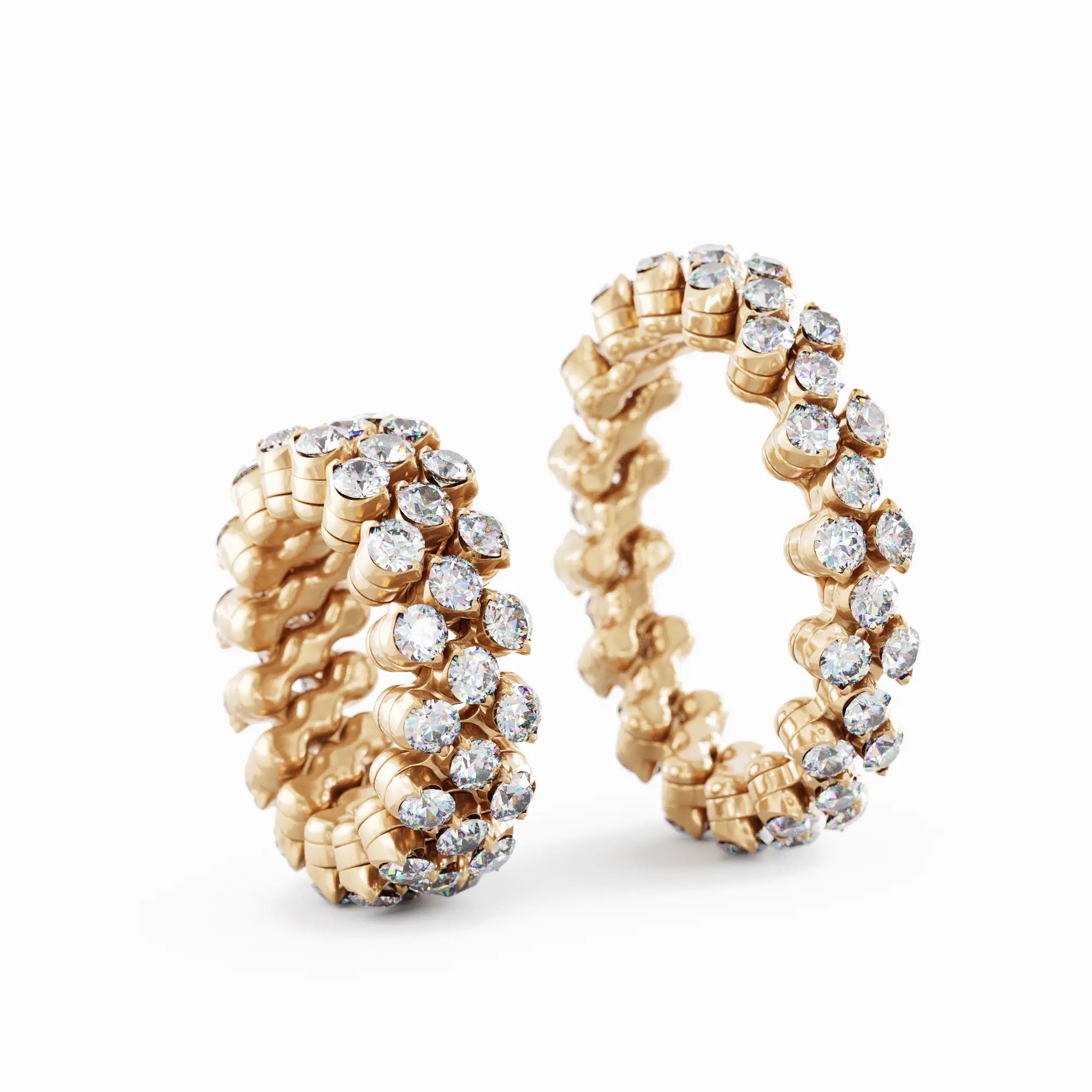 Brevetto Ring Rose Gold RMS-3F7 Rg WD-D684