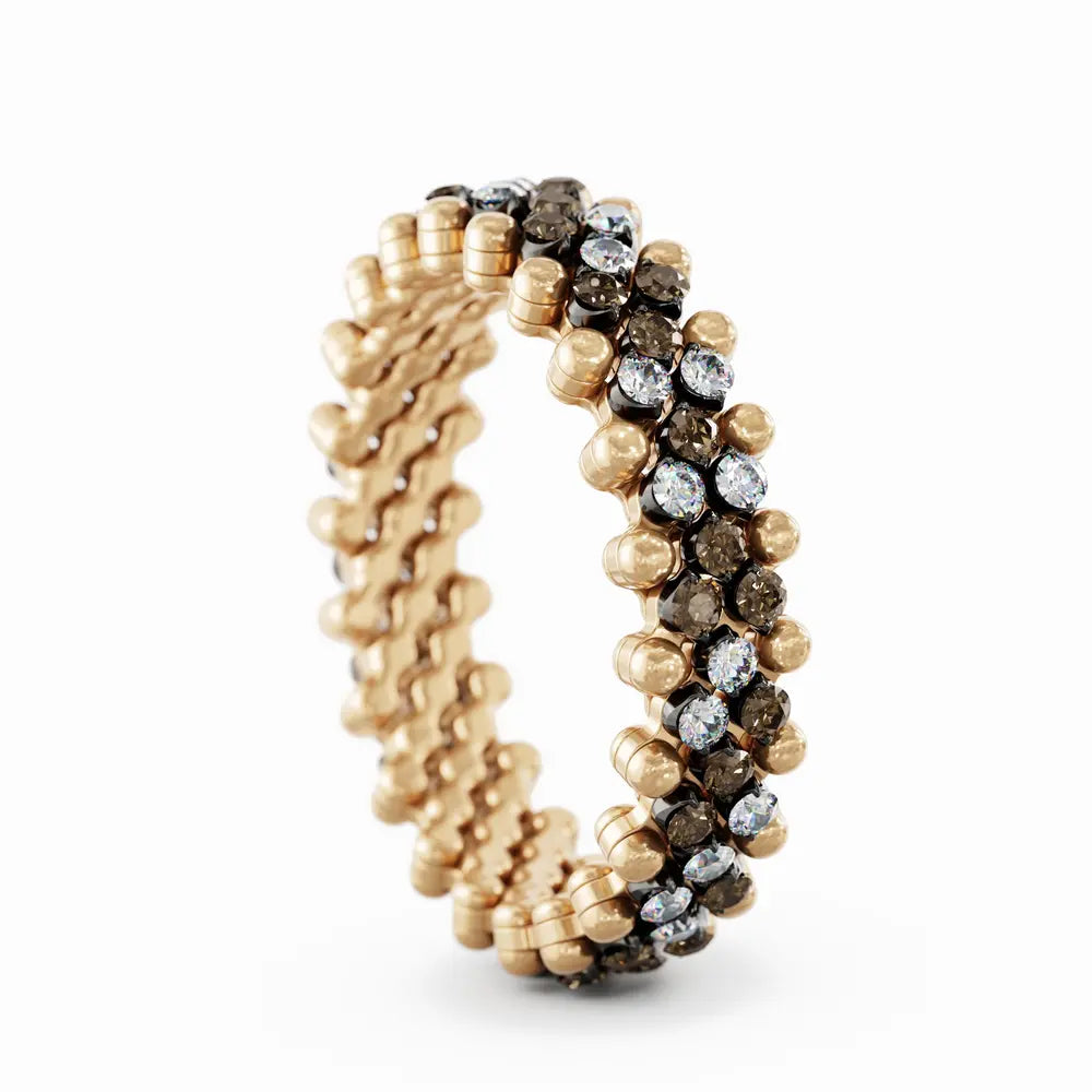 Ring Multi Size 5R M2 Points Rbg Bd Wd Rms 5M2 Rbg Brd Wd Spot