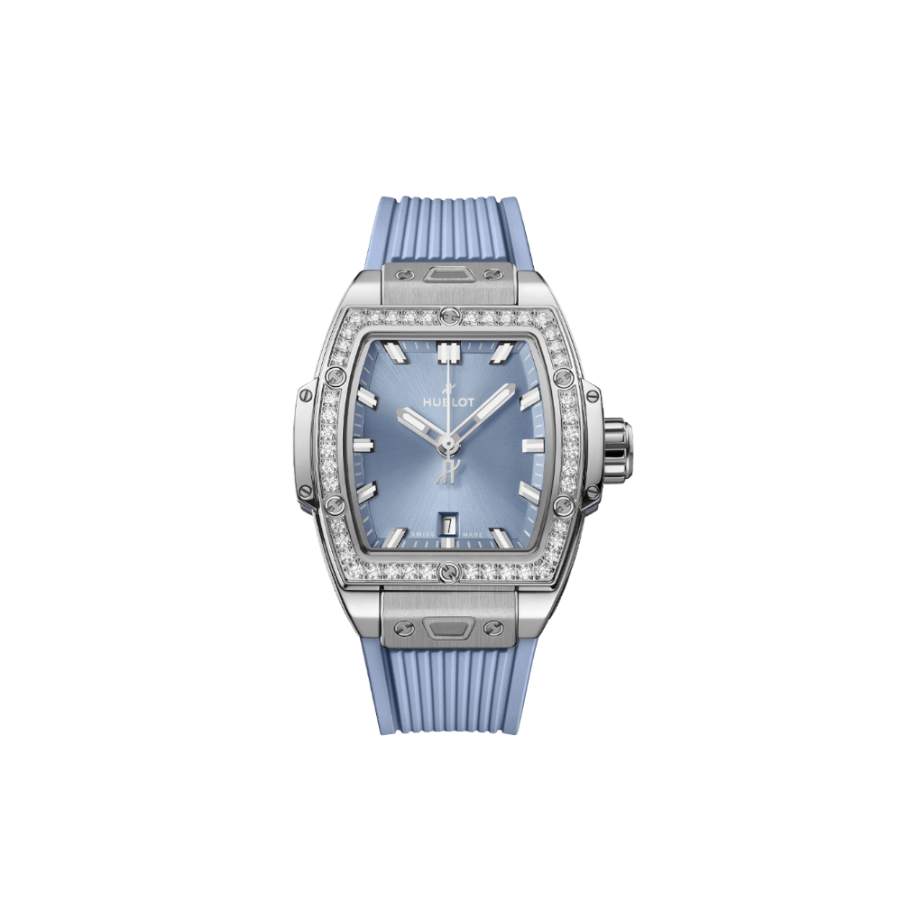 Spirit of Big Bang Steel Coal Blue Diamonds 32mm