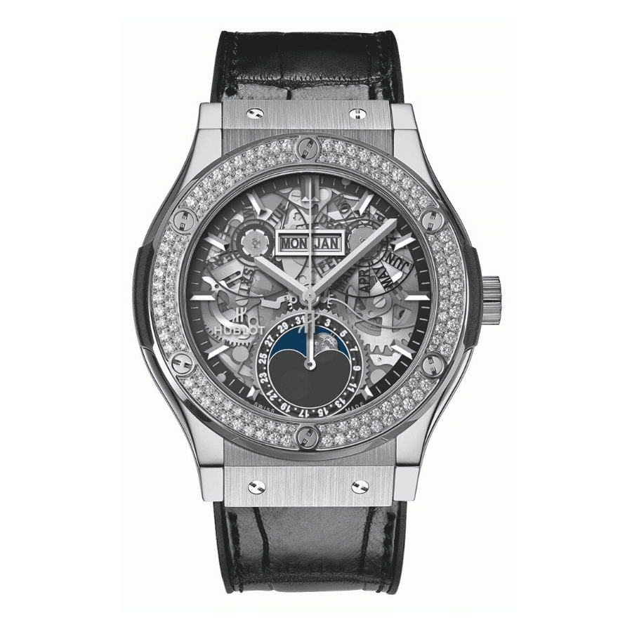 Hublot - CLASSIC FUSION 42 MOONPHASE AUTO TI DIAM