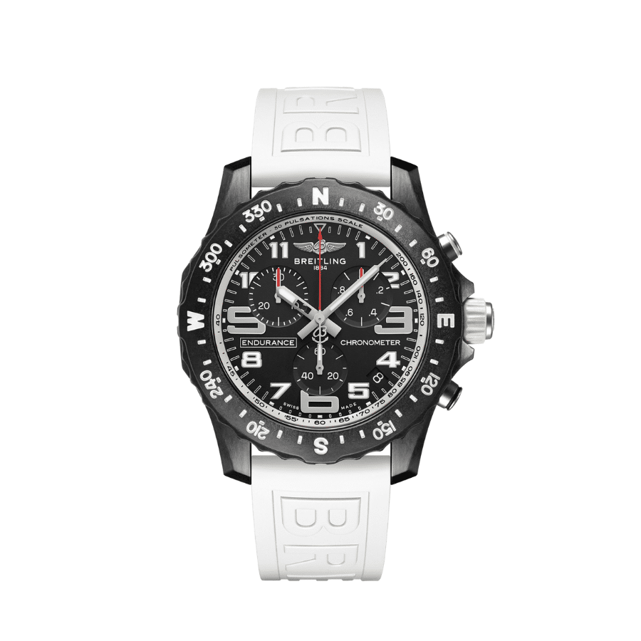 BREITLING ENDURANCE PRO in WHTE STRAP