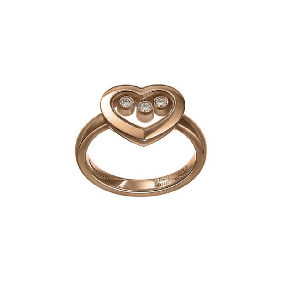 Happy Diamonds Ring Rose Gold 82A611-5111