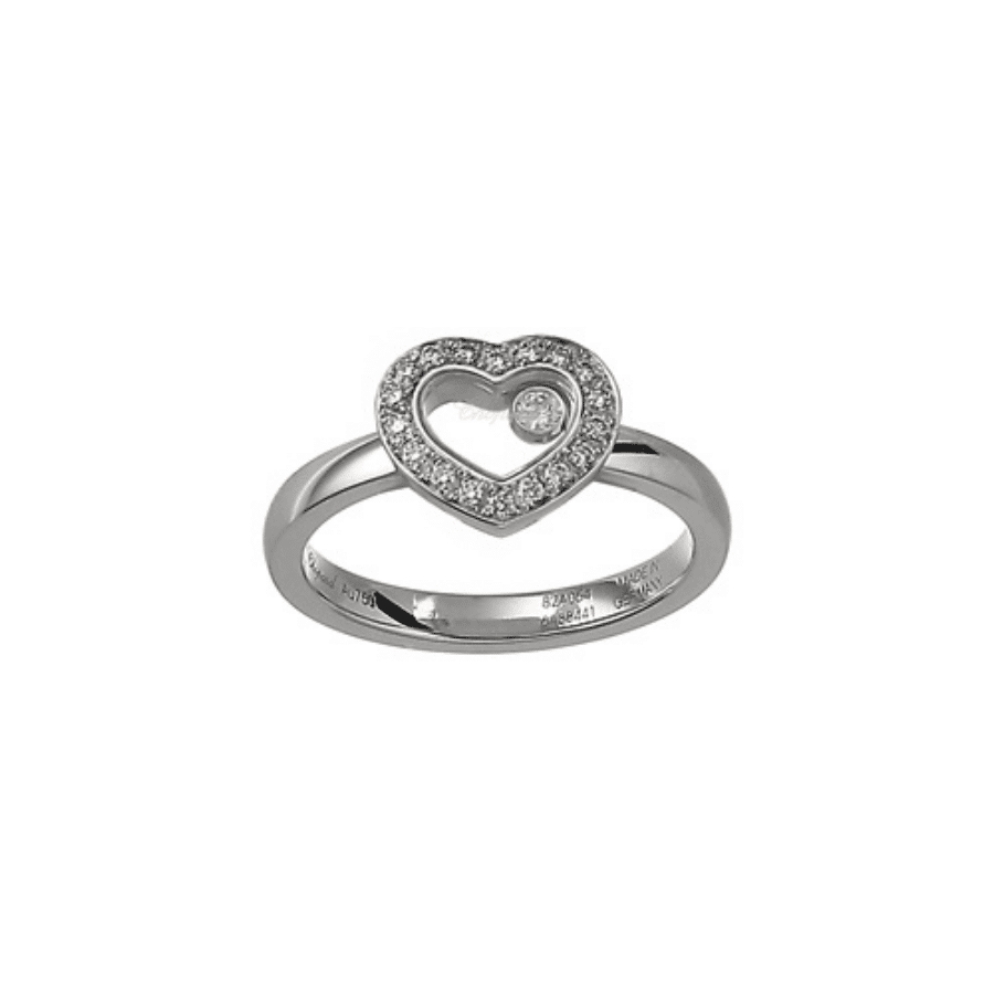 Happy Diamonds Ring White Gold 82A054-1210