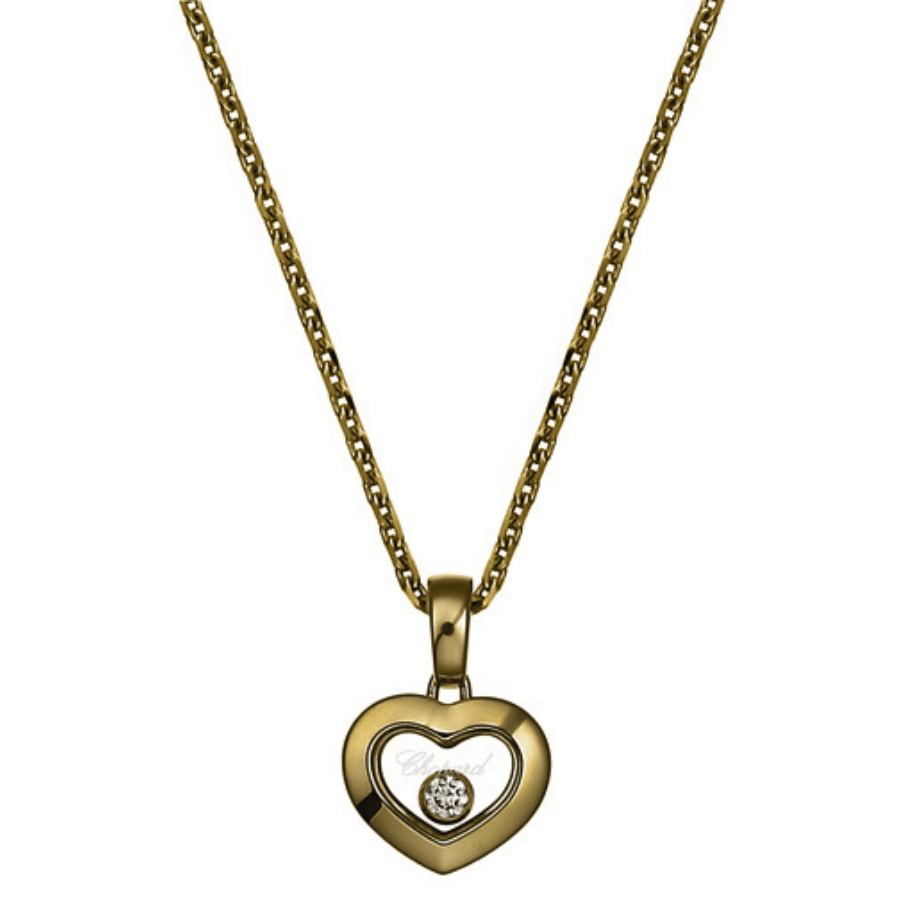 Happy Diamonds Heart Pendant Yg 1 G 79A054-0001